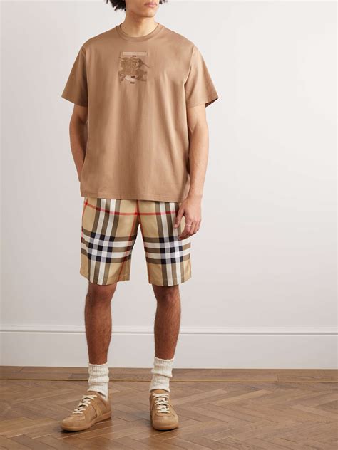 burberry shorts and t-shirt set men's|burberry sweatpants thick for men.